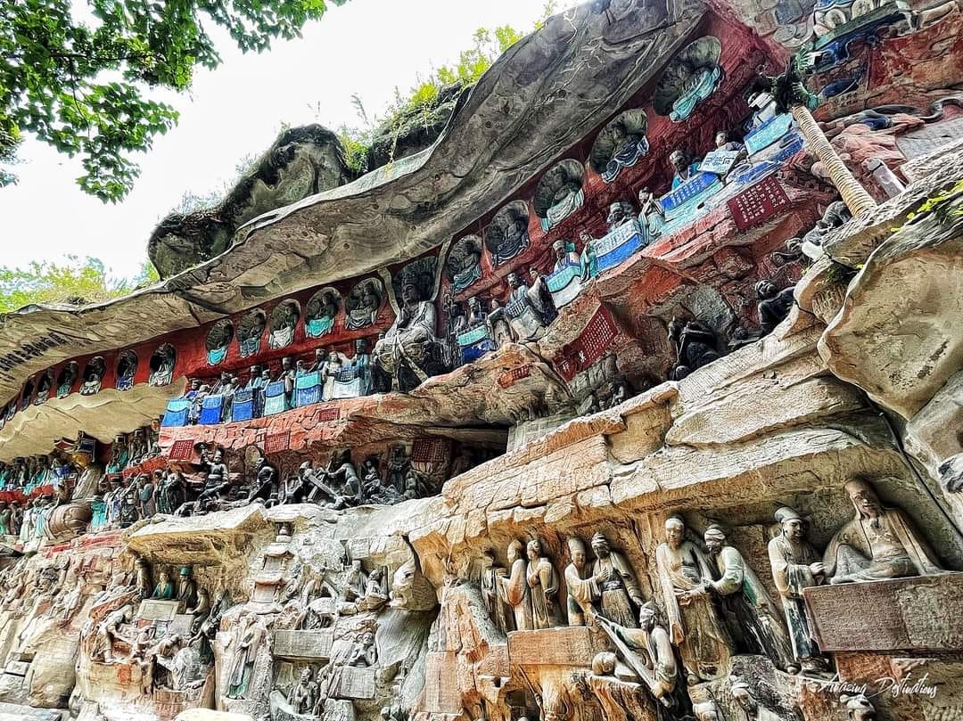 CQ_Dazu District Rock Carvings Chongqing Dazu District Rock Carvings
